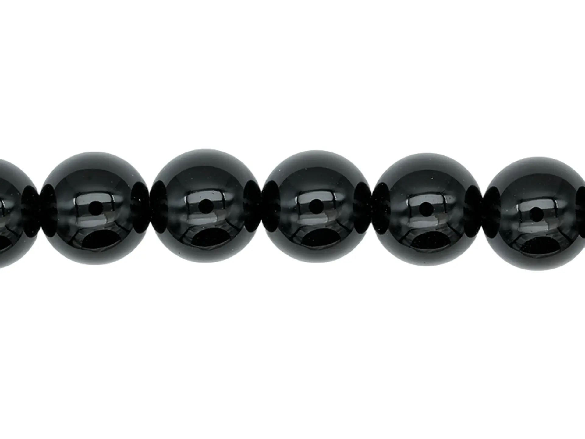 PIEDRA NATURAL LISA # 8MM ONIX 1