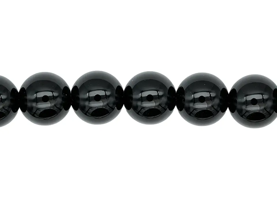 PIEDRA NATURAL LISA # 8MM ONIX 1