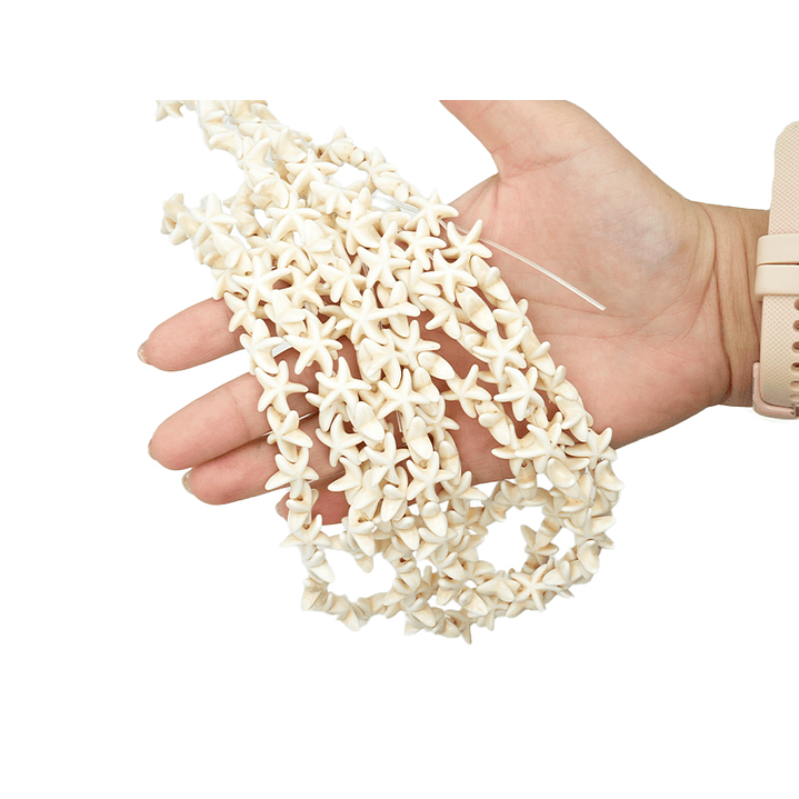 FOCIL ESTRELLA DE MAR BEIS 13*13*5M TIRA * 37PC 2