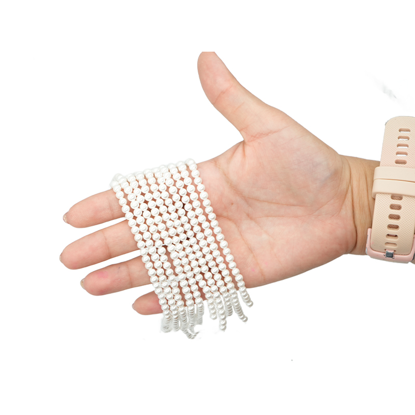 PERLA  CHELL # 4MM BLANCA  4