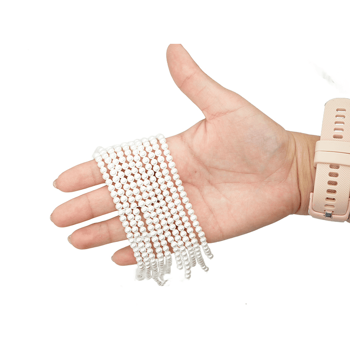 PERLA  CHELL # 4MM BLANCA  4