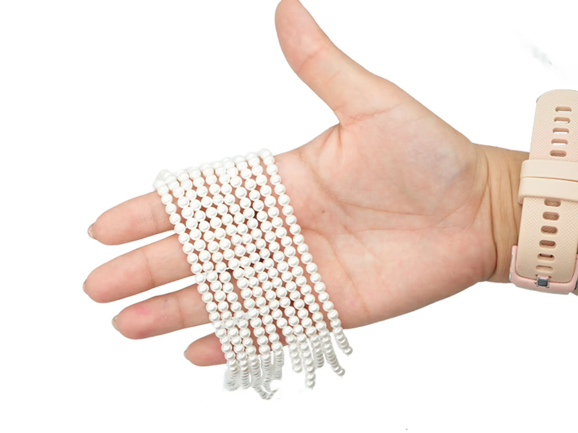 PERLA  CHELL # 4MM BLANCA  4