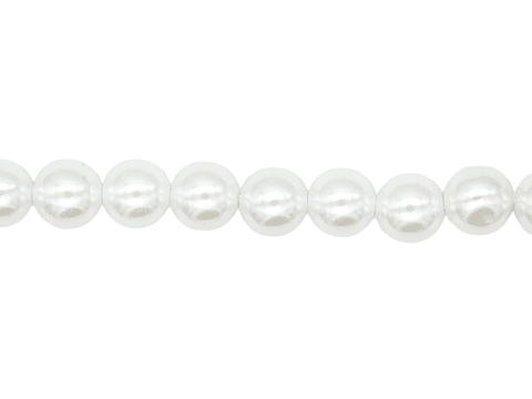 PERLA  CHELI # 6MM BLANCA 