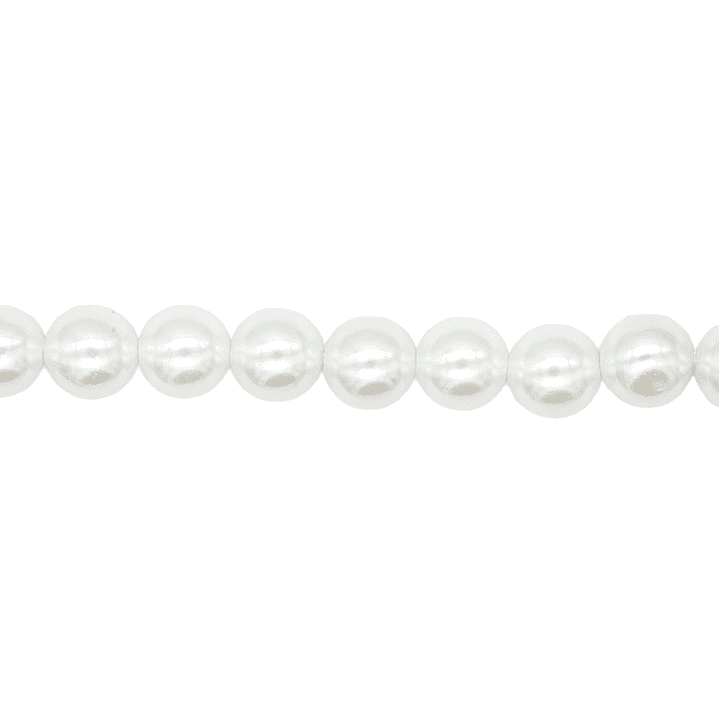 PERLA  CHELI # 6MM BLANCA  1
