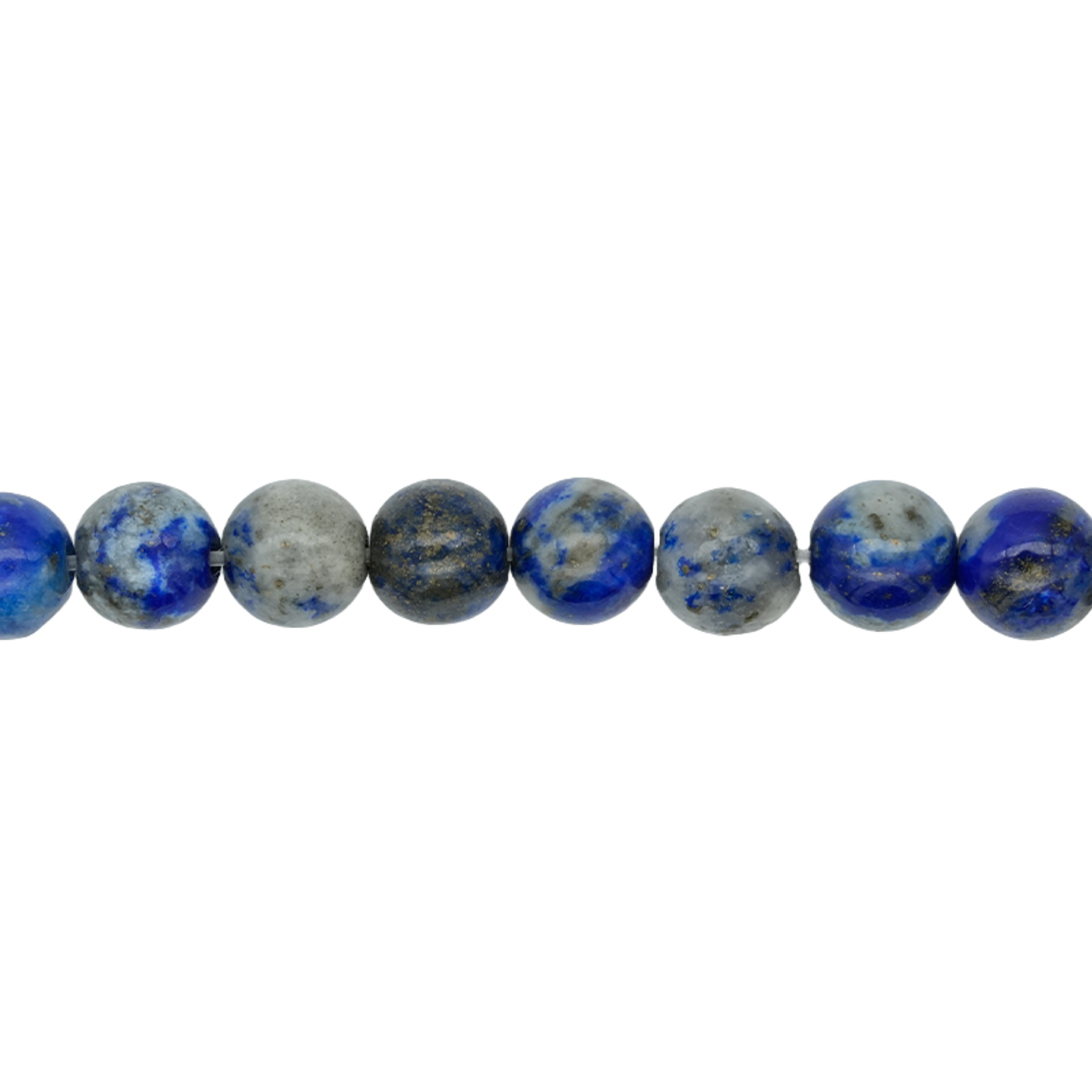 SARTA DE PIEDRA NATURAL LISA 6MM LAPISLAZULI 1