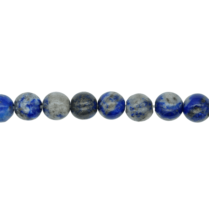 SARTA DE PIEDRA NATURAL LISA 6MM LAPISLAZULI 1