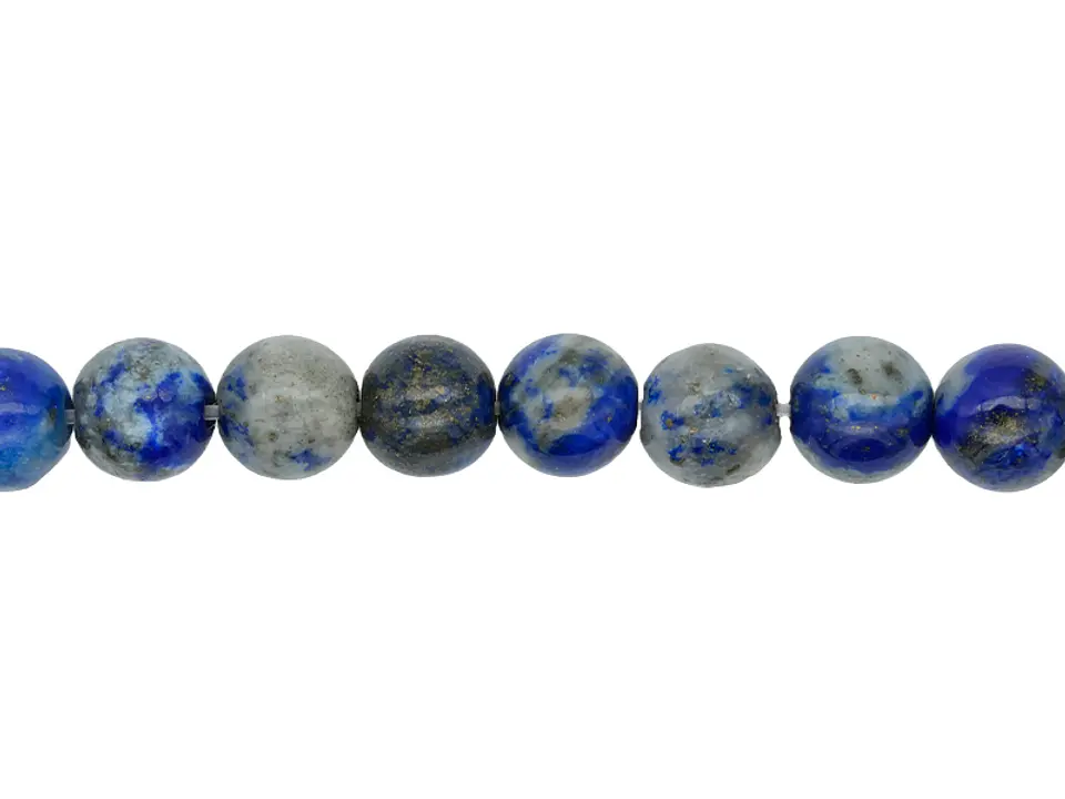 SARTA DE PIEDRA NATURAL LISA 6MM LAPISLAZULI 1