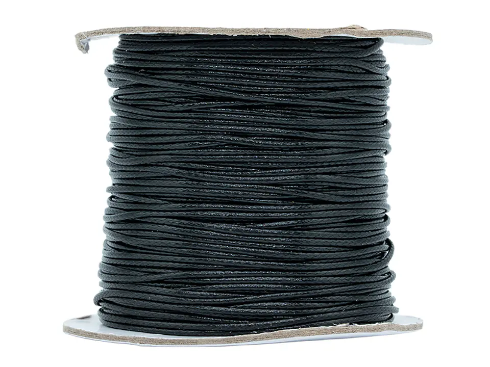 CORDON VIVORA NEGRO 1.0MM ROLLO*100YARDS  1