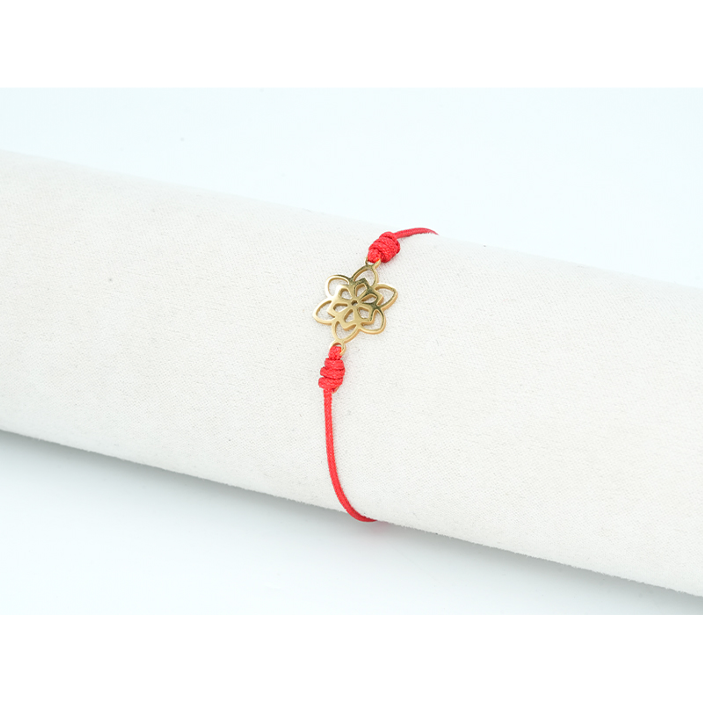 PULSERA DORADA ACERO CENTRO HILO  235 1