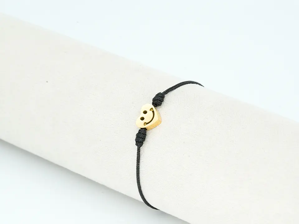 PULSERA DORADA ACERO CENTRO HILO 138 2