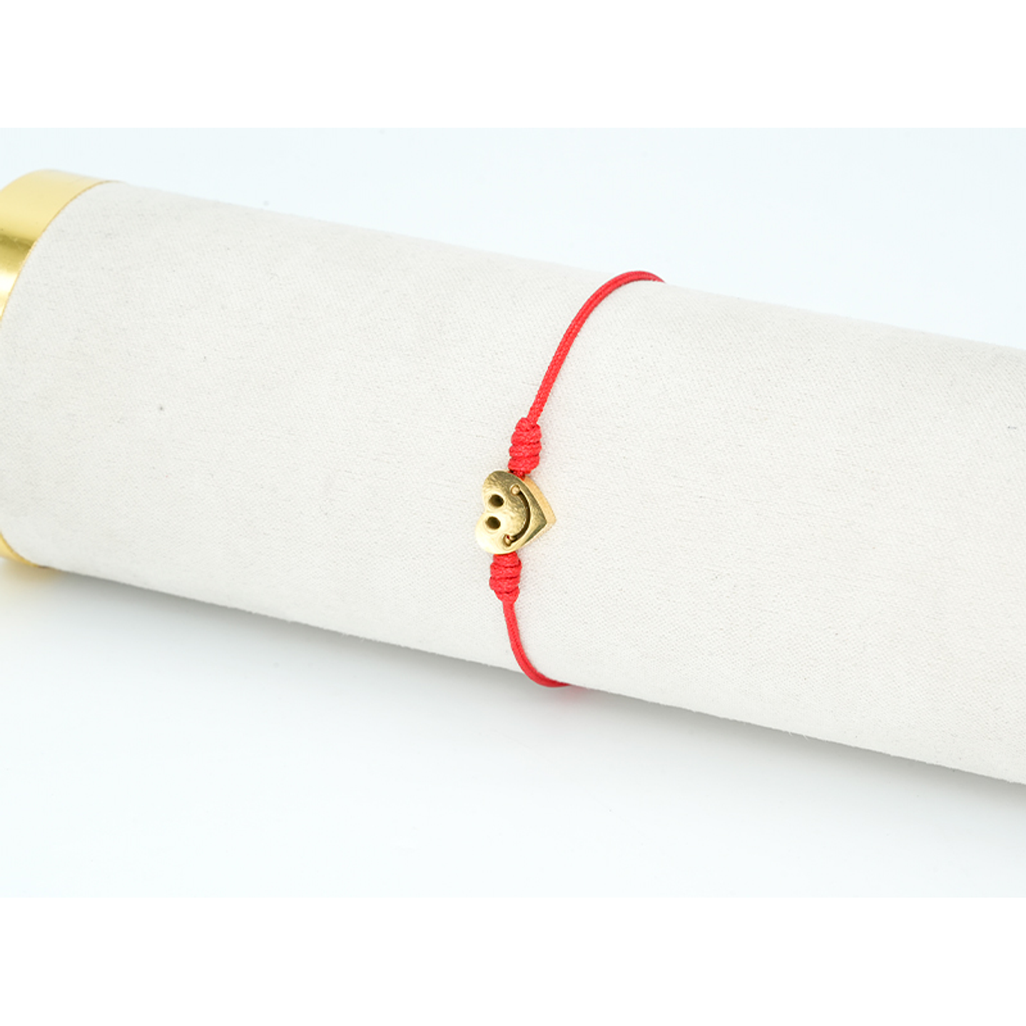 PULSERA DORADA ACERO CENTRO HILO 138 1