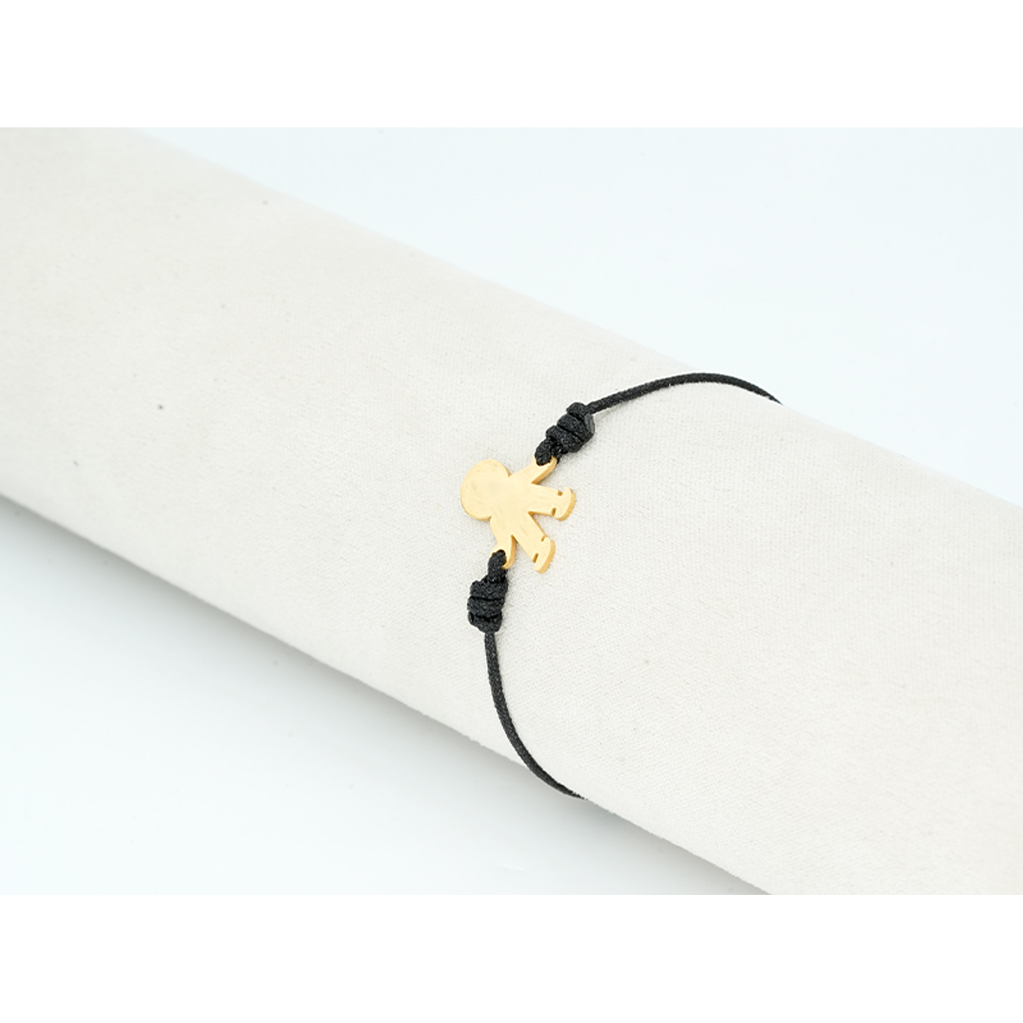 PULSERA DORADA ACERO CENTRO HILO 131 2