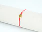 PULSERA DORADA ACERO CENTRO HILO 127 - thumbnail 1
