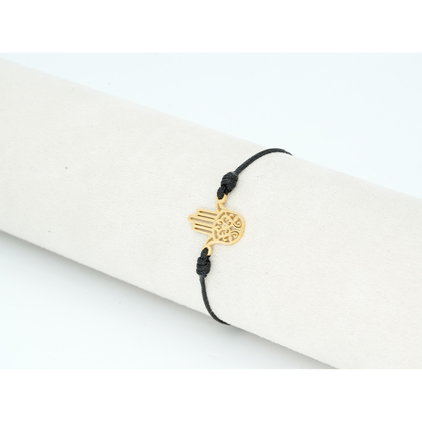 PULSERA DORADA ACERO CENTRO HILO 266 2