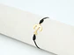 PULSERA DORADA ACERO CENTRO HILO 5318-14 - Miniatura 2