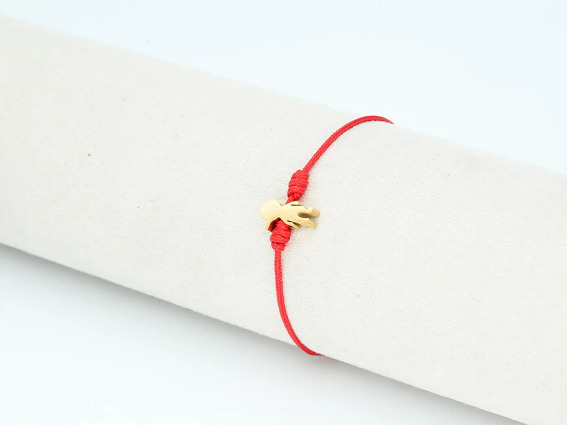 PULSERA DORADA ACERO CENTRO HILO 89 1