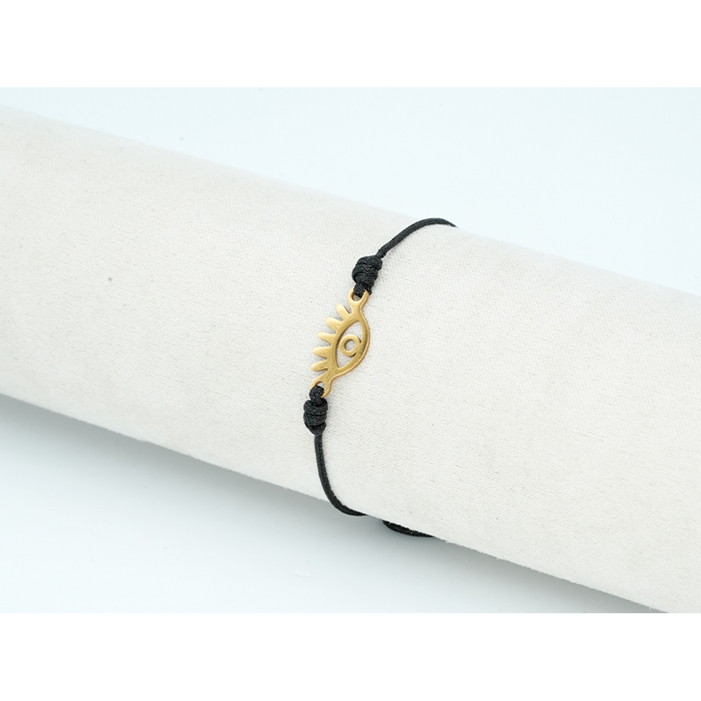 PULSERA DORADA ACERO CENTRO HILO 234 2