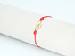 PULSERA DORADA ACERO CENTRO HILO 234 - Miniatura 1