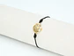 PULSERA DORADA ACERO CENTRO HILO 48 - thumbnail 2