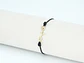 PULSERA DORADA ACERO CENTRO HILO 71 - thumbnail 2