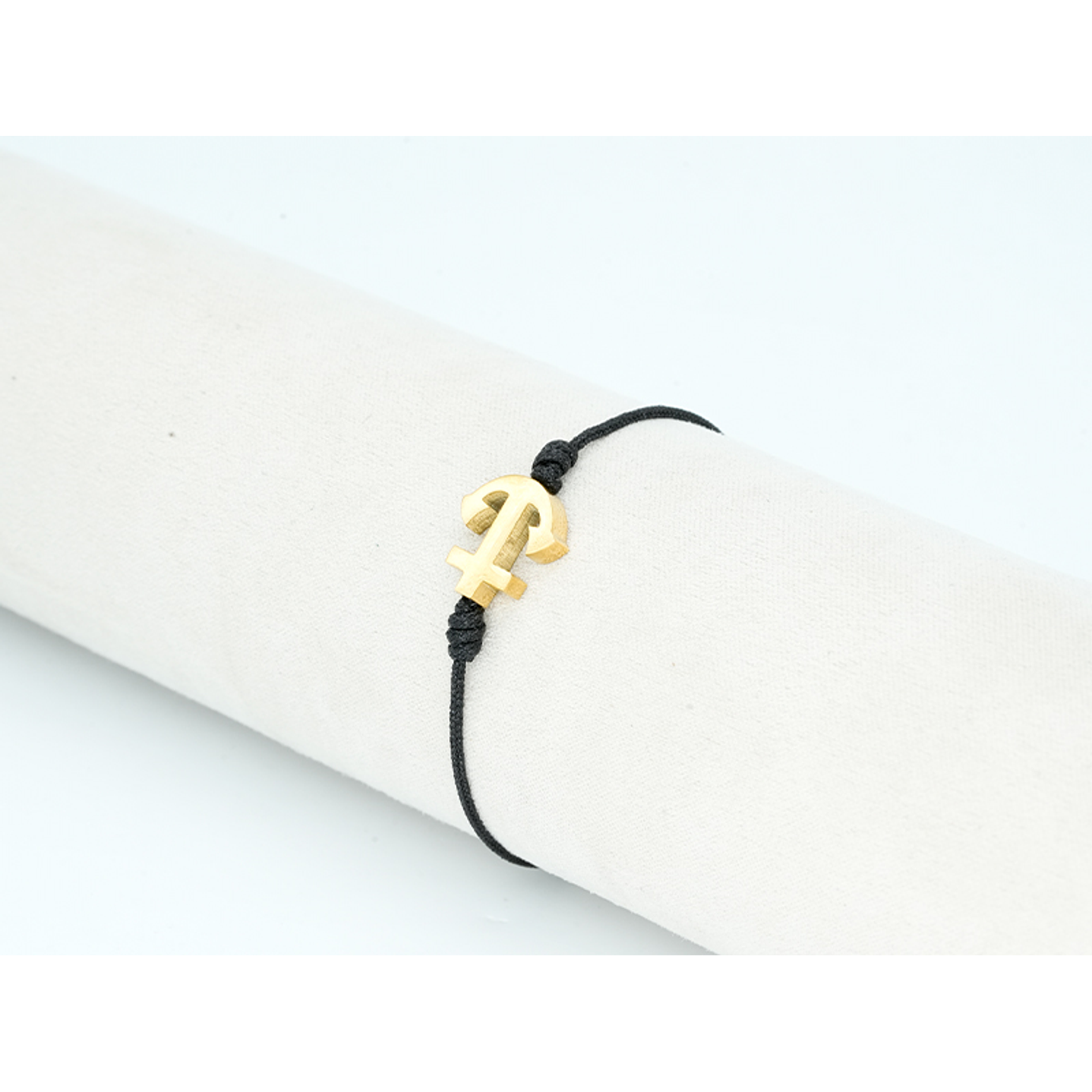 PULSERA DORADA ACERO CENTRO HILO 46 2