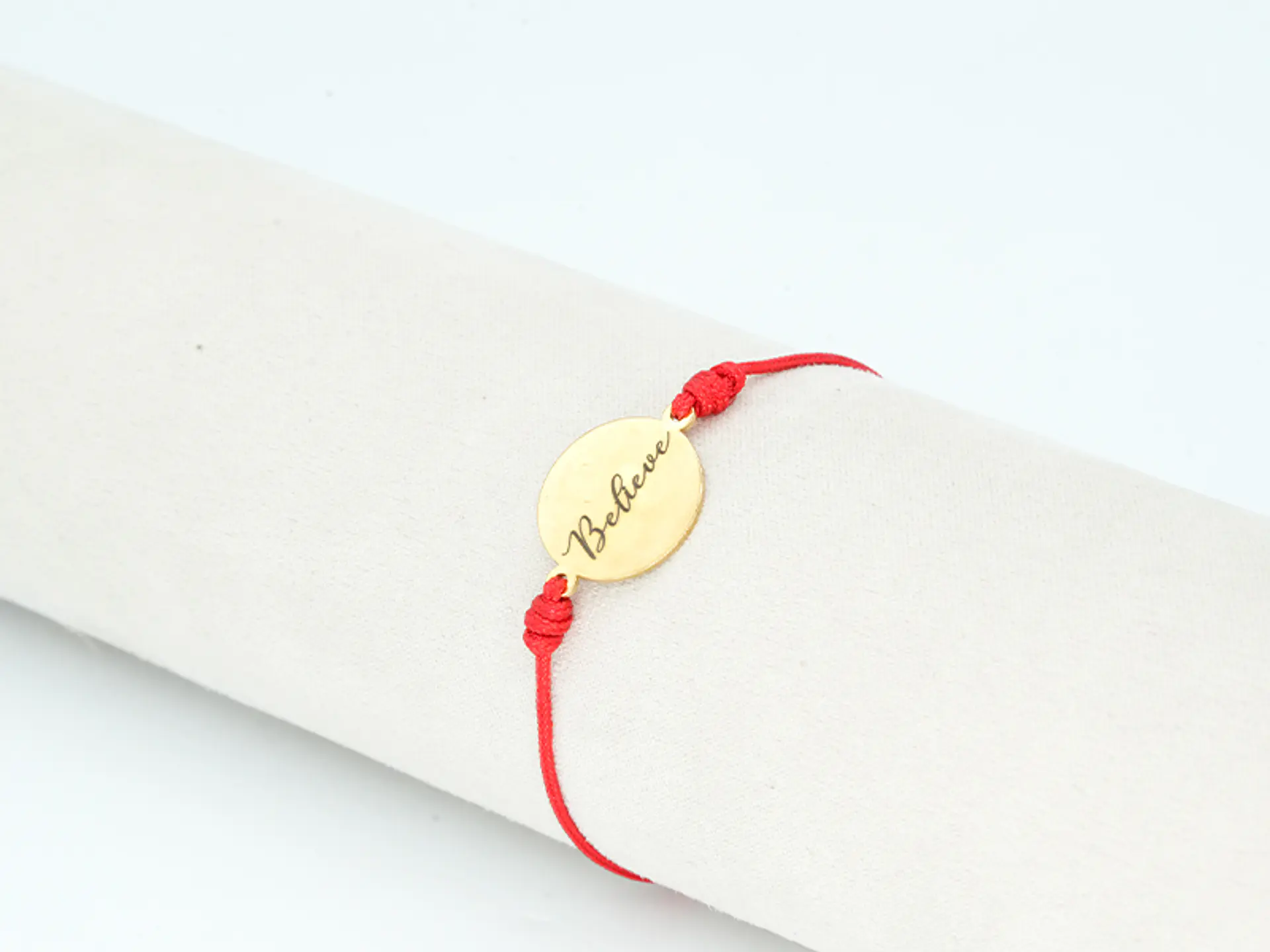 PULSERA DORADA ACERO CENTRO HILO 175 1
