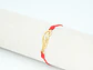 PULSERA DORADA ACERO CENTRO HILO 5318-7 - Miniatura 1