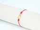 PULSERA DORADA ACERO CENTRO HILO 38 - thumbnail 1