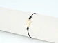 PULSERA DORADA ACERO CENTRO HILO 38 - thumbnail 2