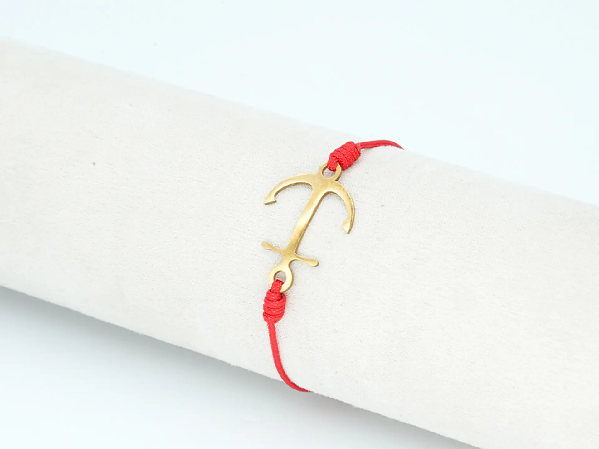 PULSERA DORADA ACERO CENTRO HILO 229 1