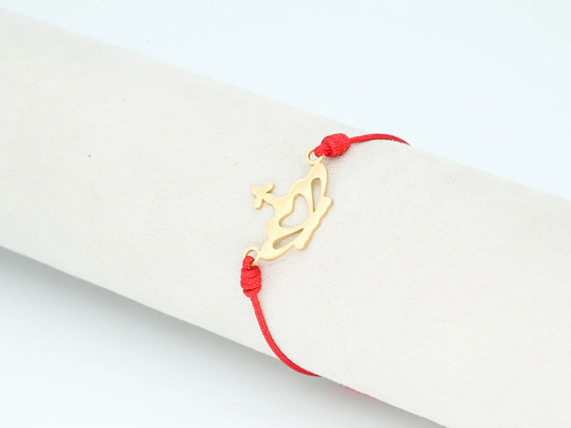 PULSERA DORADA ACERO CENTRO HILO 237 1