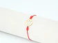 PULSERA DORADA ACERO CENTRO HILO 213 - thumbnail 1