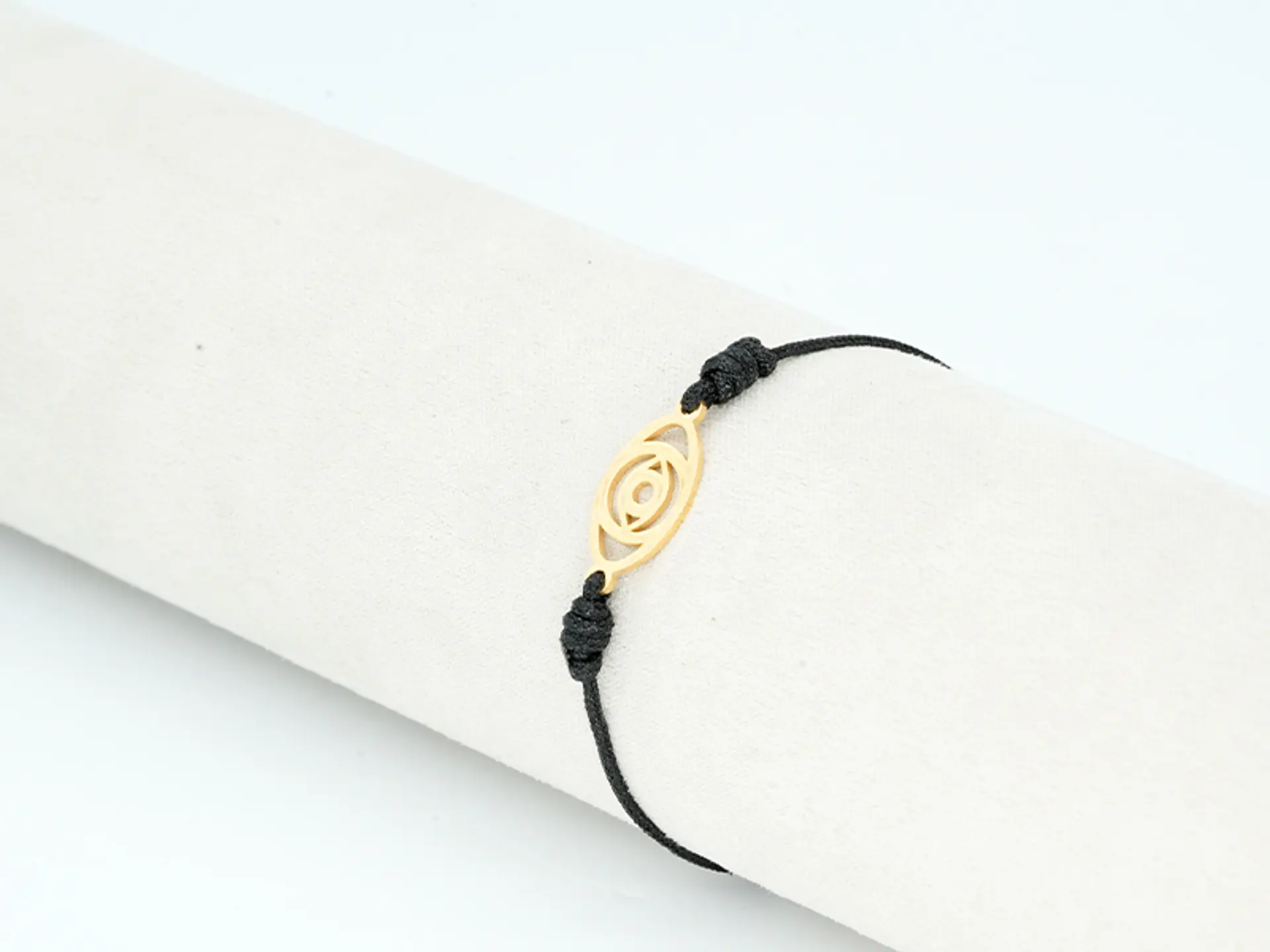 PULSERA DORADA ACERO CENTRO HILO 201 2