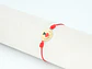 PULSERA DORADA ACERO CENTRO HILO 63 - Miniatura 1