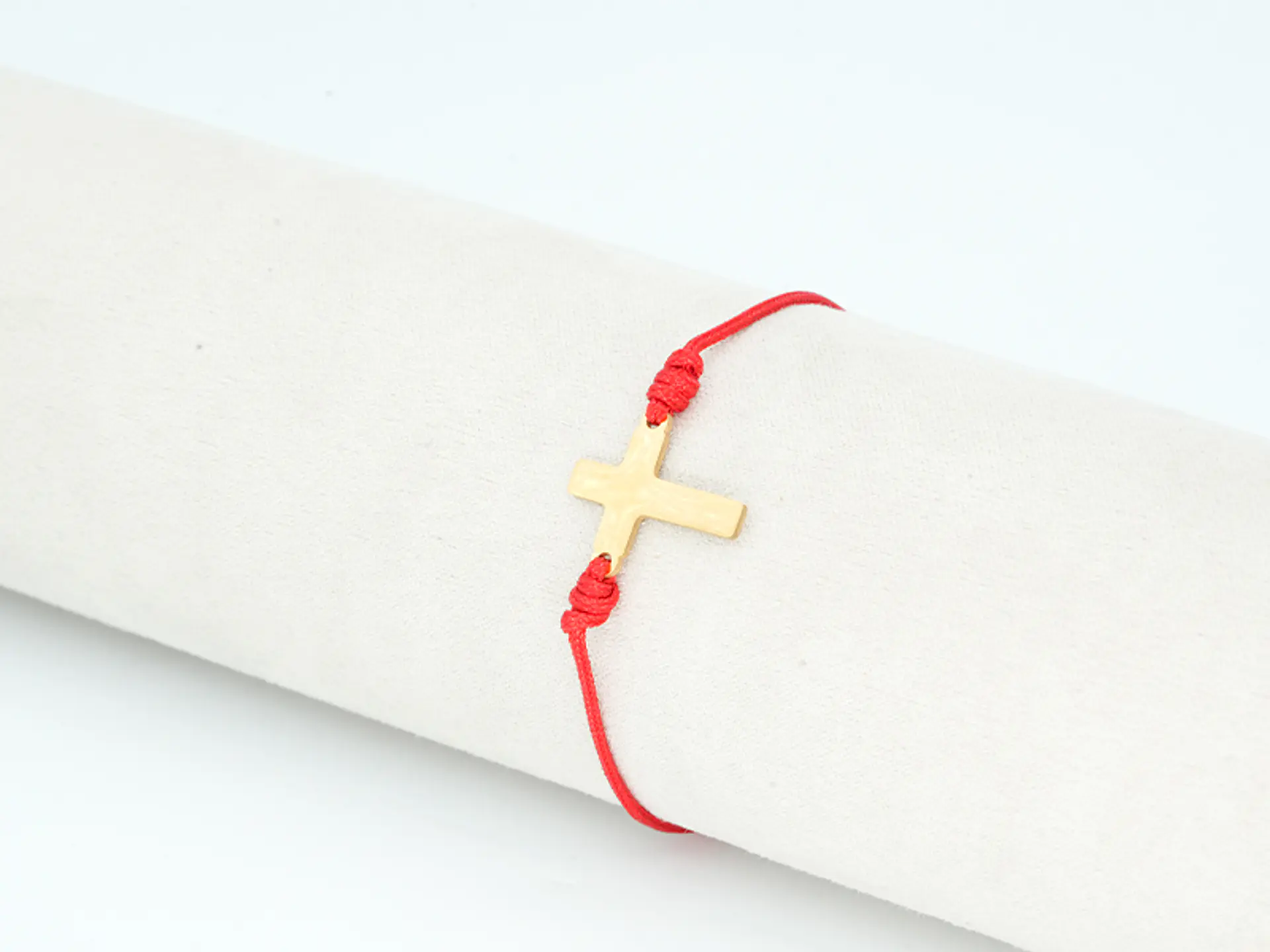 PULSERA DORADA ACERO CENTRO HILO 207 1