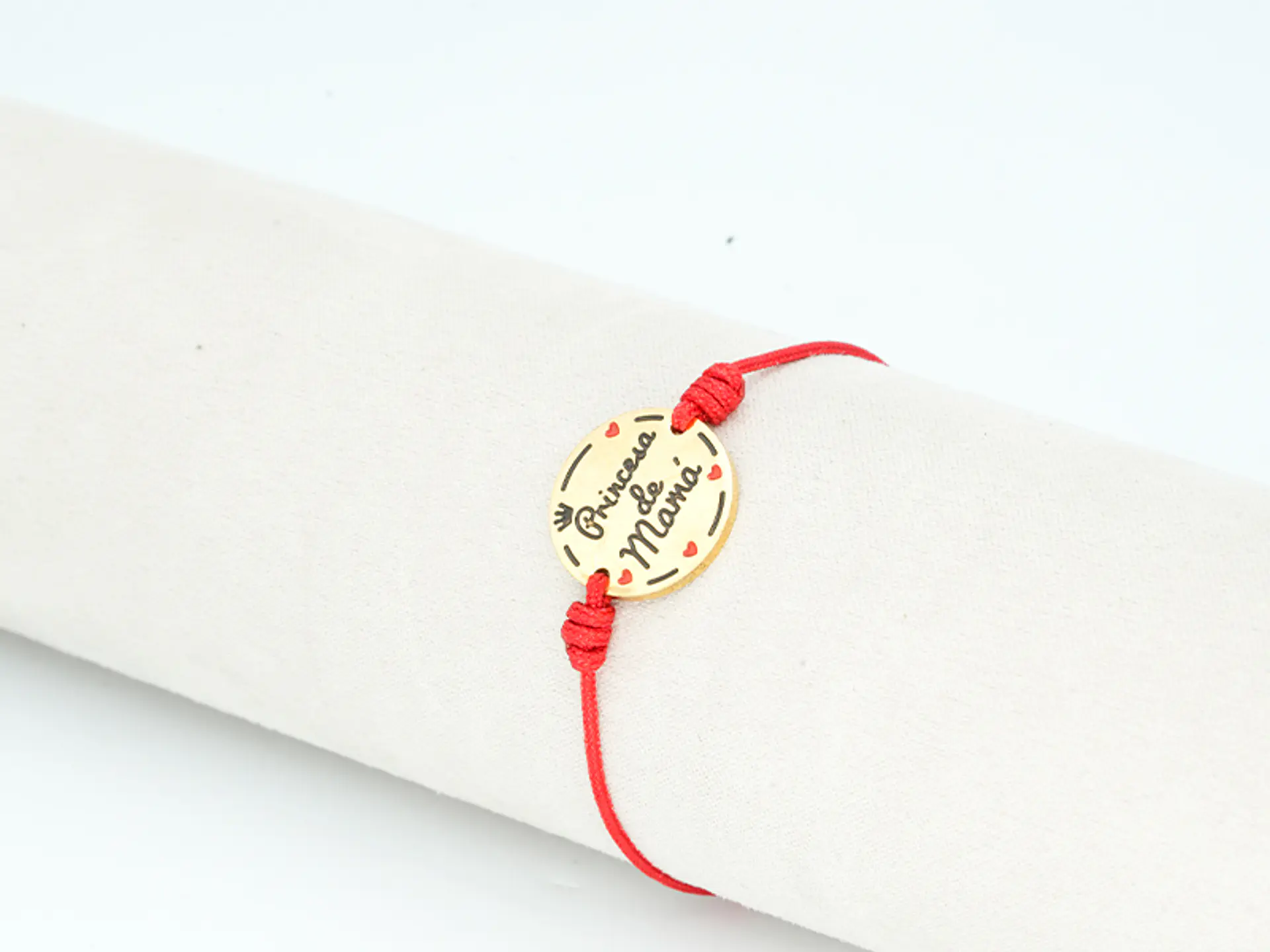 PULSERA DORADA ACERO CENTRO HILO 160 1