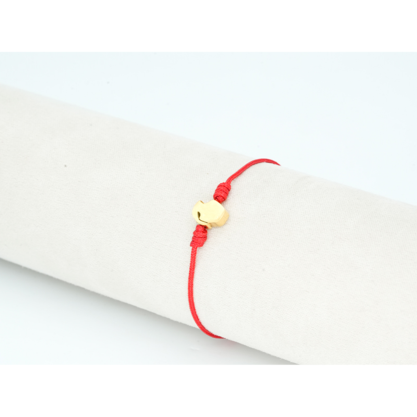 PULSERA DORADA ACERO CENTRO HILO 135 1