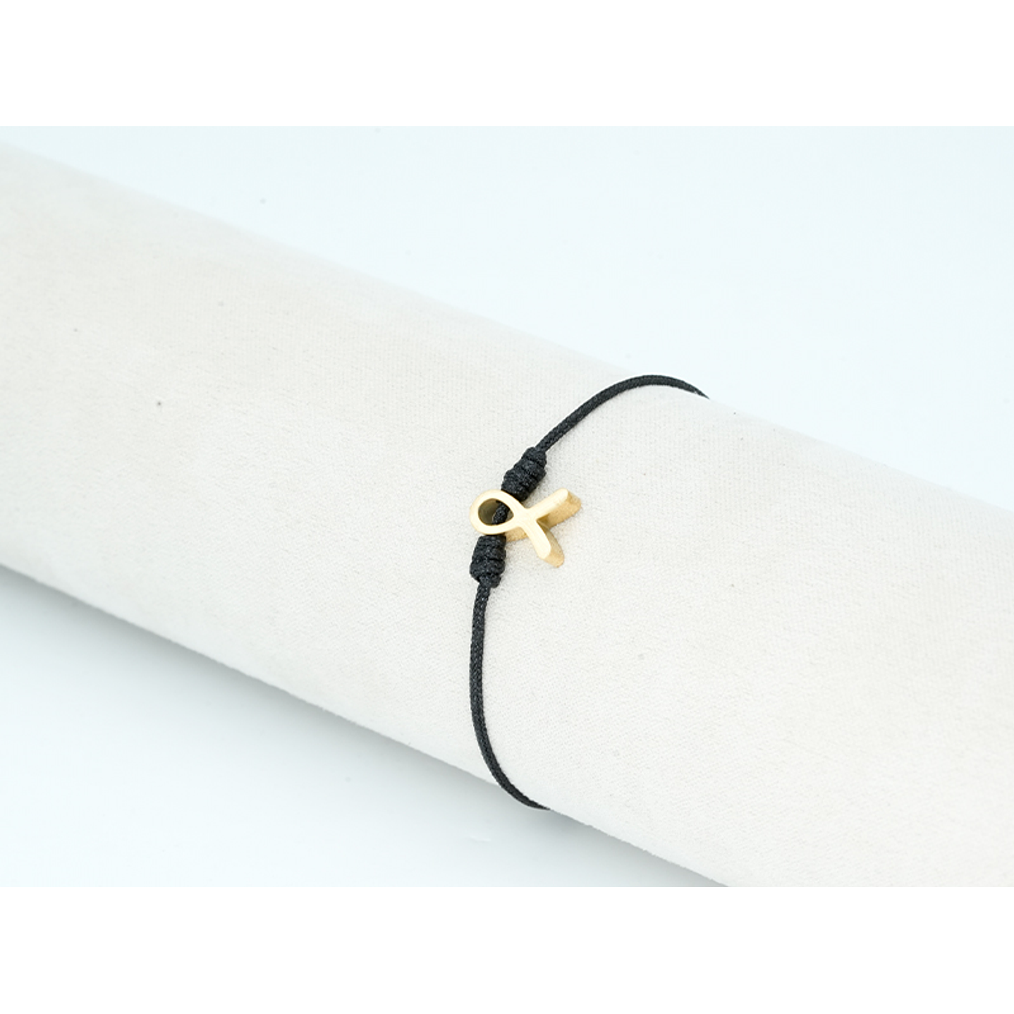 PULSERA DORADA ACERO CENTRO HILO 248 2