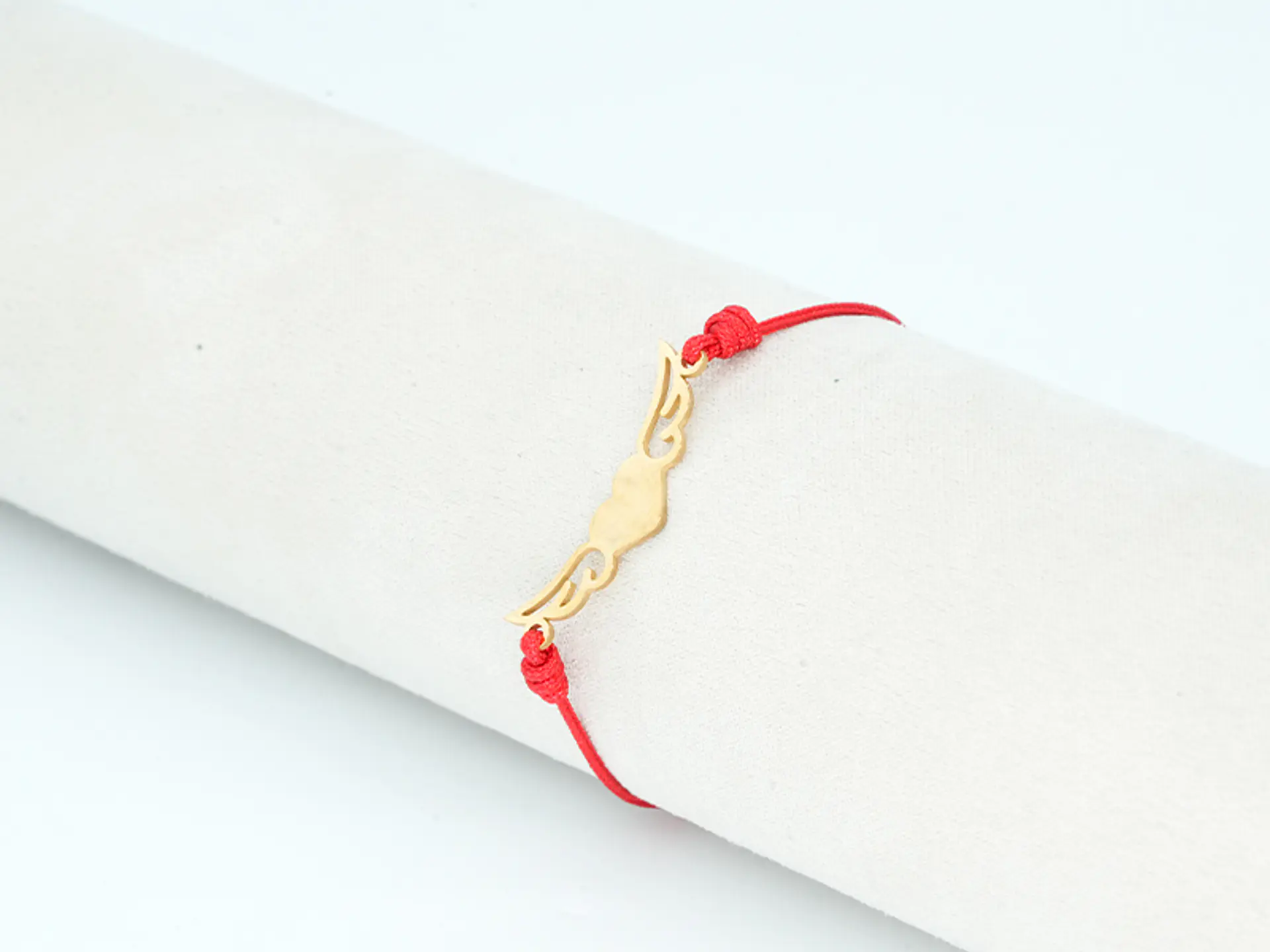 PULSERA DORADA ACERO CENTRO HILO 230 1