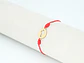 PULSERA DORADA ACERO CENTRO HILO 214 - Miniatura 1