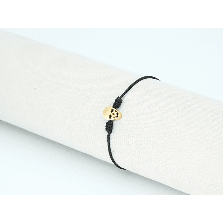 PULSERA DORADA ACERO CENTRO HILO 134 1