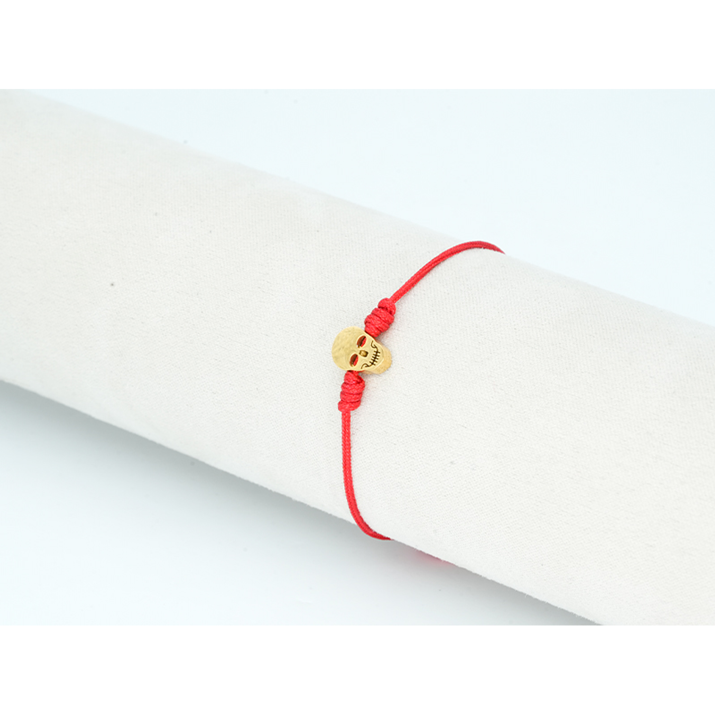 PULSERA DORADA ACERO CENTRO HILO 134 2