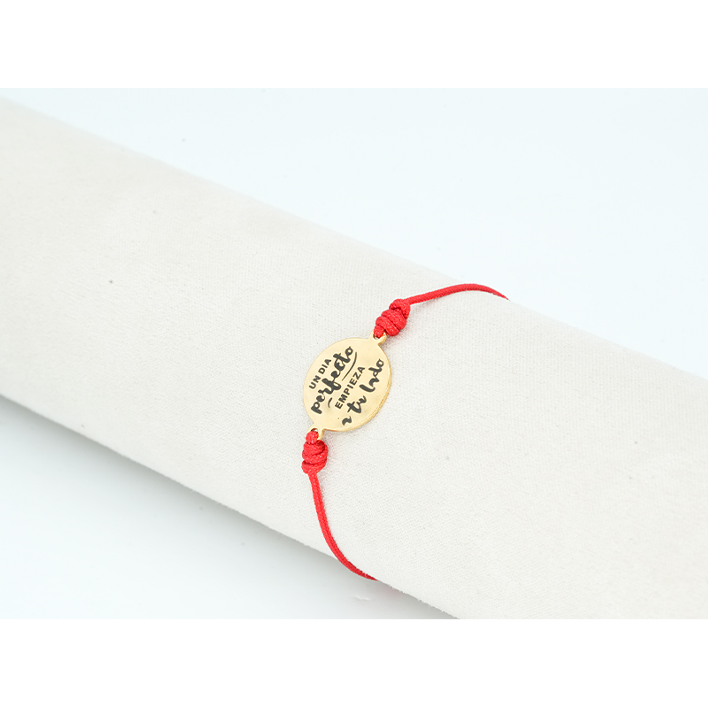 PULSERA DORADA ACERO CENTRO HILO 27 1