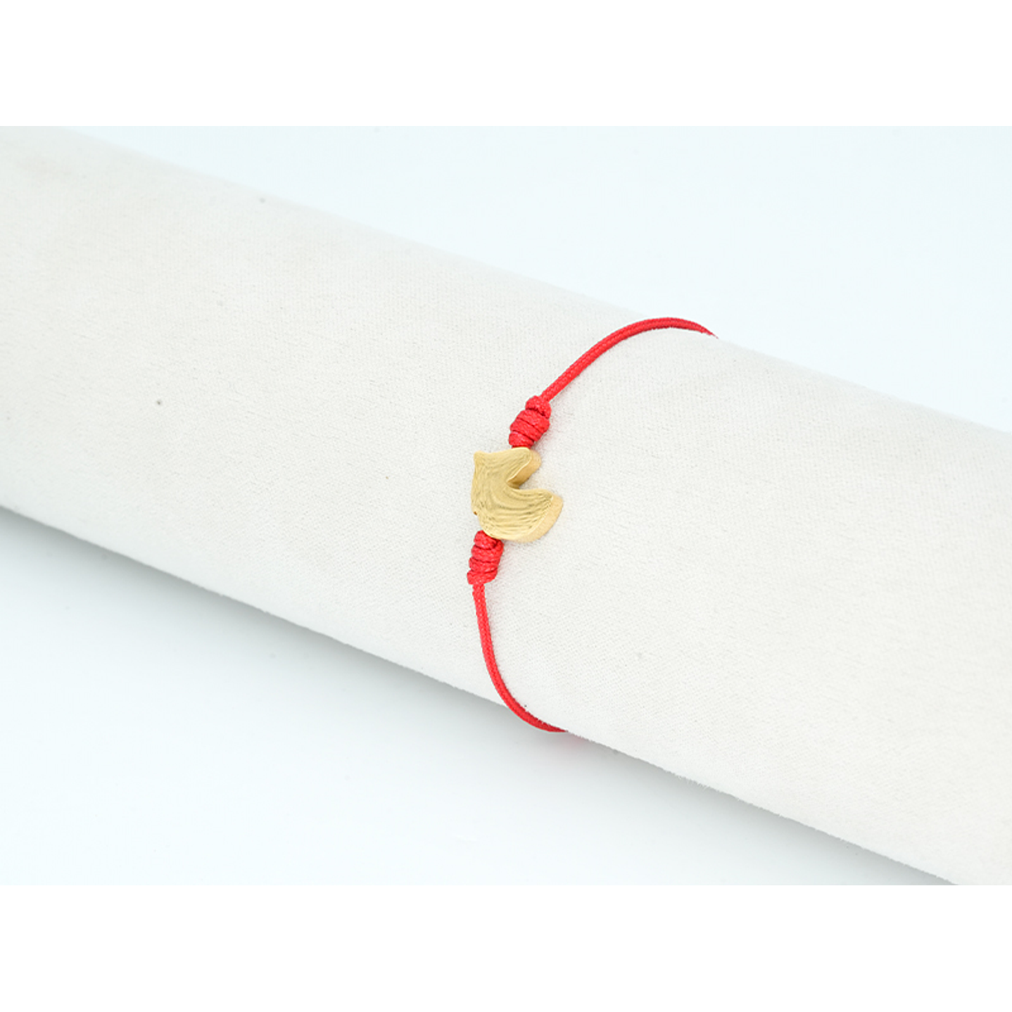 PULSERA DORADA ACERO CENTRO HILO 136 1