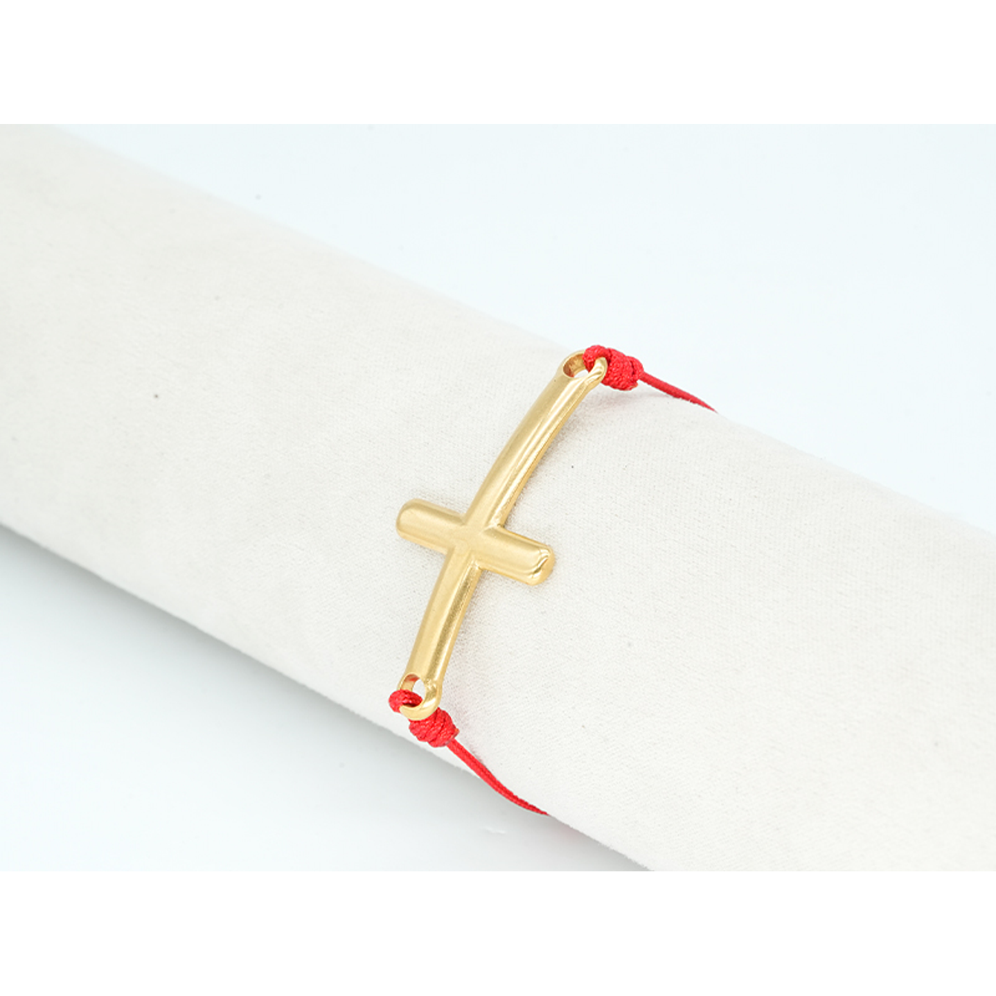 PULSERA DORADA ACERO CENTRO HILO 34 1