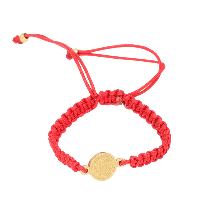 PRODUCTO TERMINADO PULSERA SAN BENITO 23CM 3