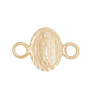 ORO LAMINADO 18K SEPARADOR GUADALUPE MINI 15MM 