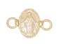 ORO LAMINADO 18K SEPARADOR MILAGROSA REMARCA 8MM - thumbnail 1