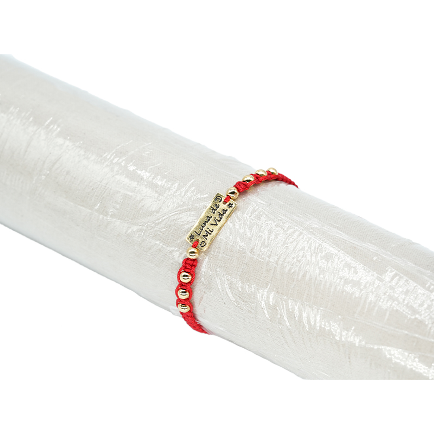 PULSERA ORO GOLFI HILO ROJO 753 1