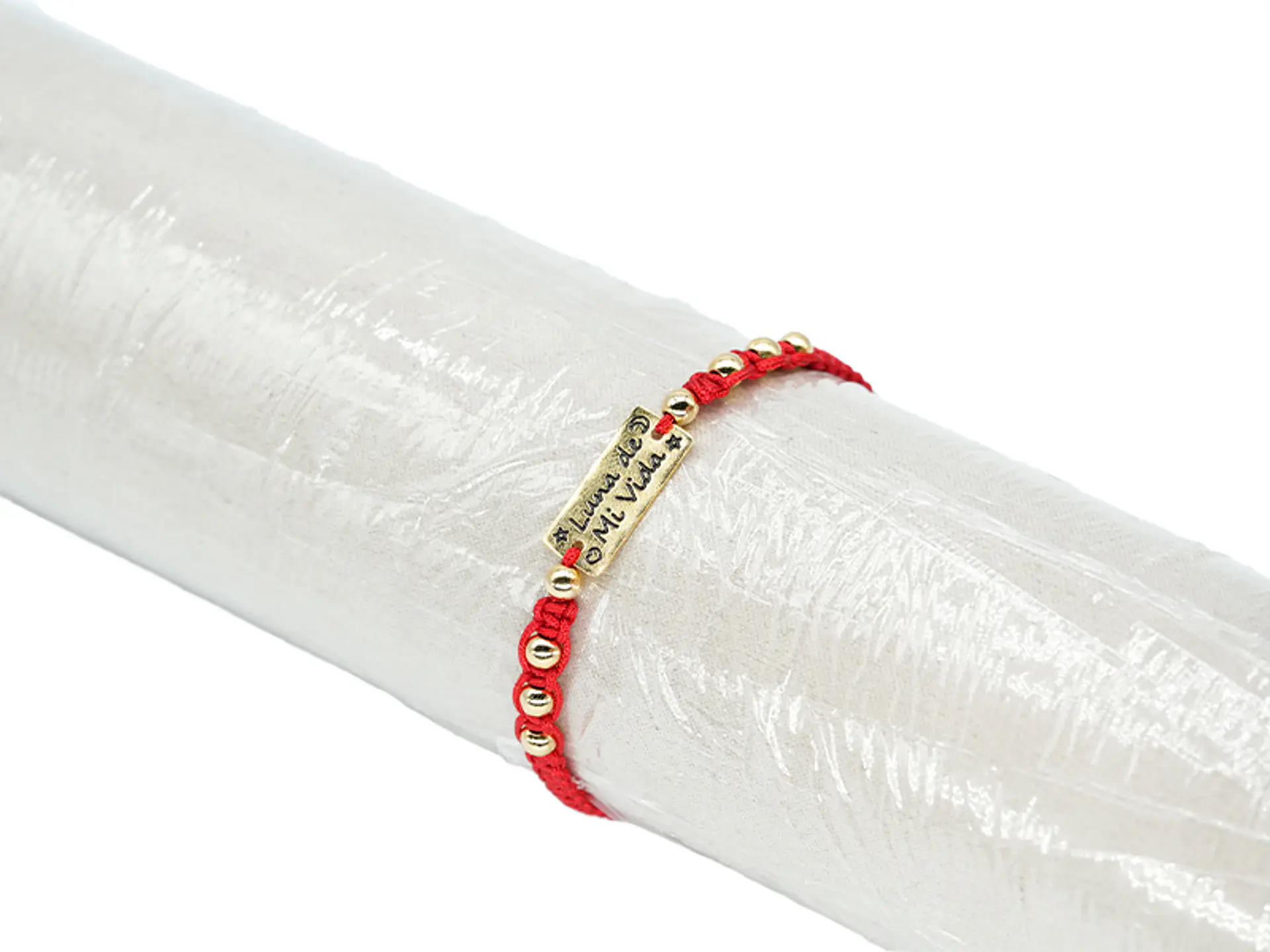PULSERA ORO GOLFI HILO ROJO 753 1